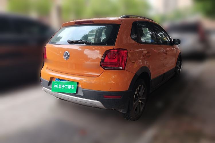 Used Volkswagen Polo 2012 1.6L Cross Polo Automatic Transmission Rear Right 45 Deg