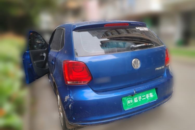 Used Volkswagen Polo 2013 1.6L Automatic Comfort Edition Rear Left 45 Deg