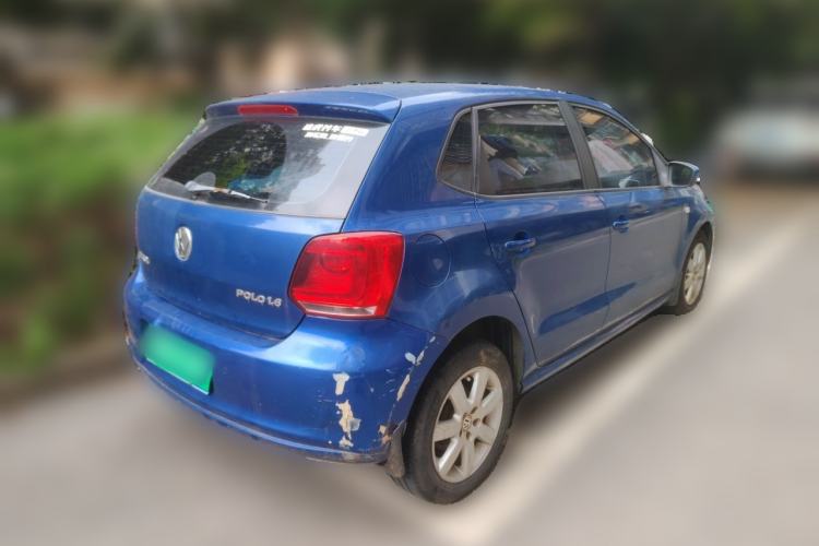 Used Volkswagen Polo 2013 1.6L Automatic Comfort Edition Rear Right 45 Deg