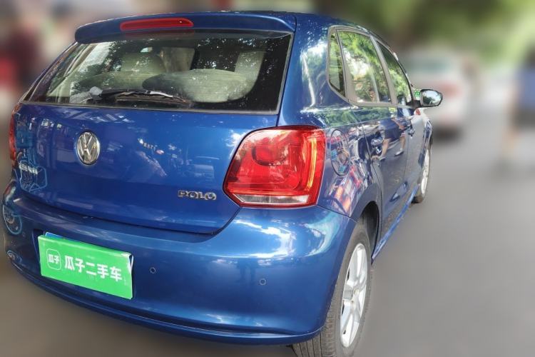 Used Volkswagen Polo 2013 1.4L Automatic Comfort Edition Rear Right 45 Deg