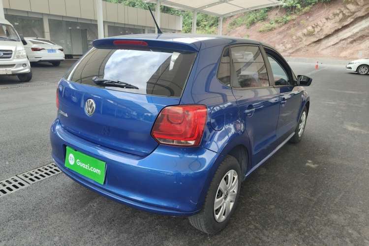 Used Volkswagen Polo 2013 1.4L Manual Fashion Edition Rear Right 45 Deg