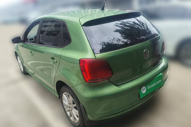 Used Volkswagen Polo 2013 1.4L Automatic Luxury Edition Rear Left 45 Deg