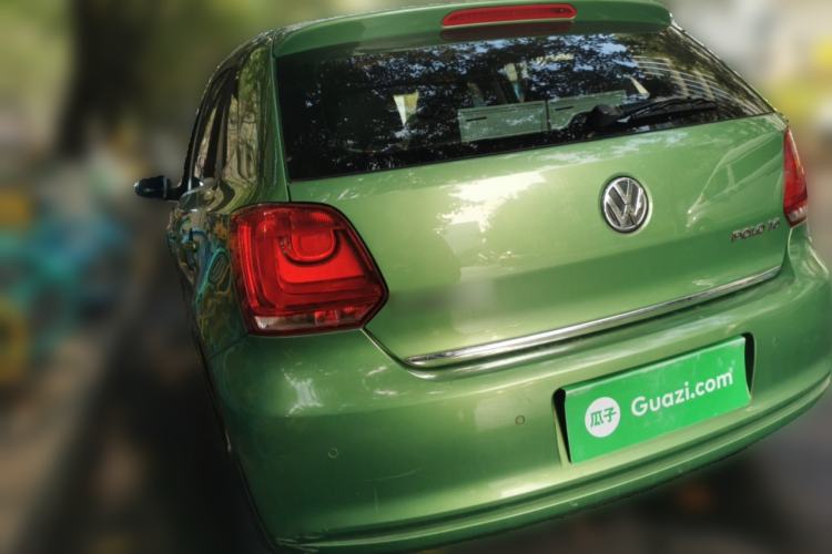 Used Volkswagen Polo 2013 1.6L Automatic Luxury Edition Rear Left 45 Deg