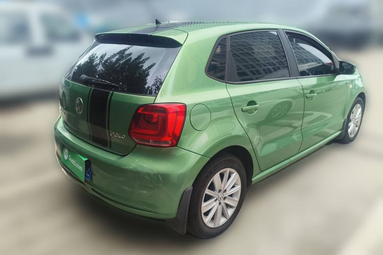 Used Volkswagen Polo 2013 1.4L Automatic Luxury Edition Rear Right 45 Deg