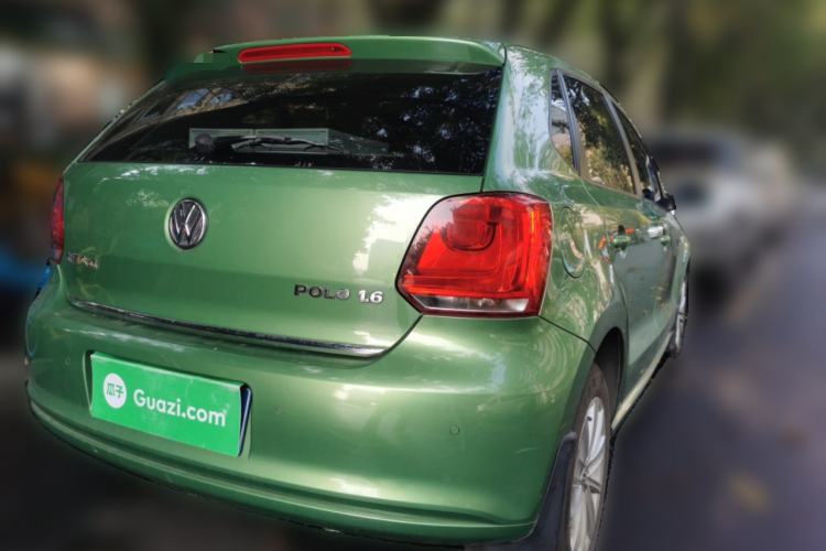Used Volkswagen Polo 2013 1.6L Automatic Luxury Edition Rear Right 45 Deg