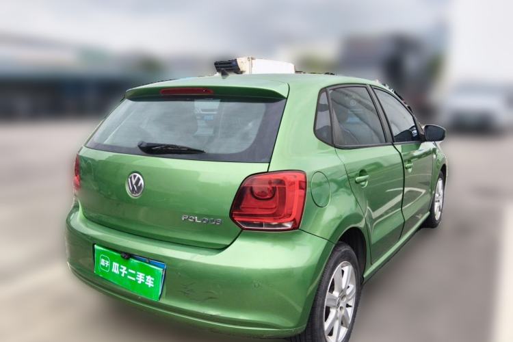Used Volkswagen Polo 2013 1.6L Automatic Comfort Edition Rear Right 45 Deg