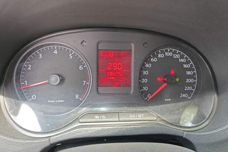 Used Volkswagen Polo 2013 1.6L Automatic Luxury Edition Instrument Cluster