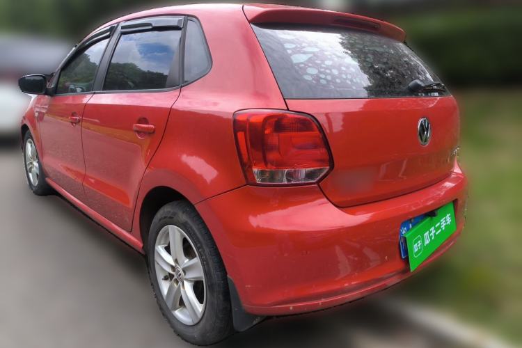 Used Volkswagen Polo 2013 1.6L Automatic Comfort Edition Rear Left 45 Deg