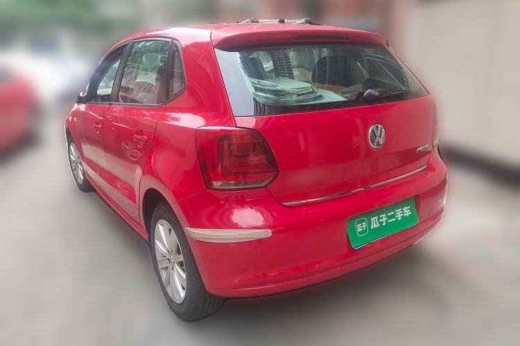 Used Volkswagen Polo 2013 1.4L Automatic Luxury Edition Rear Left 45 Deg
