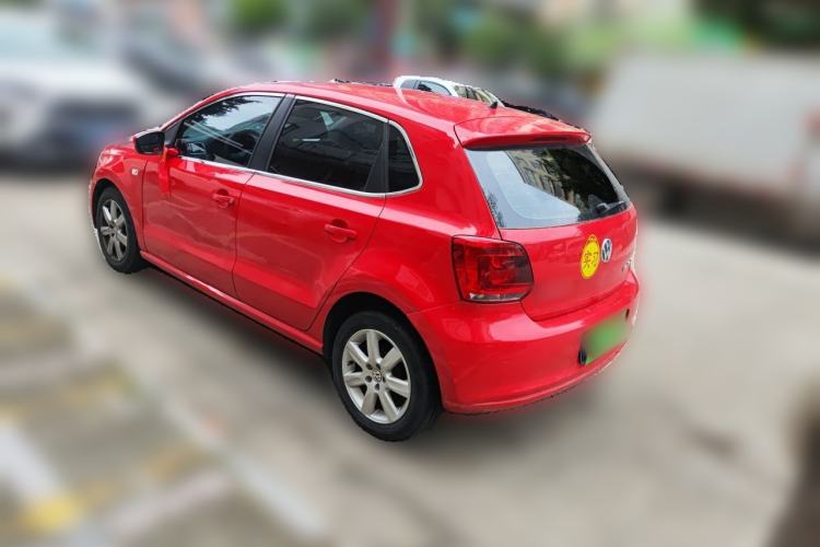 Used Volkswagen Polo 2013 1.6L Automatic Comfort Edition Rear Left 45 Deg