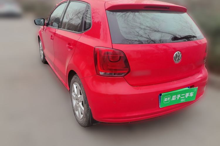 Used Volkswagen Polo 2013 1.4L Manual Comfort Edition Rear Left 45 Deg