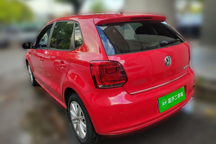 Used Volkswagen Polo 2013 1.6L Automatic Luxury Edition Rear Left 45 Deg