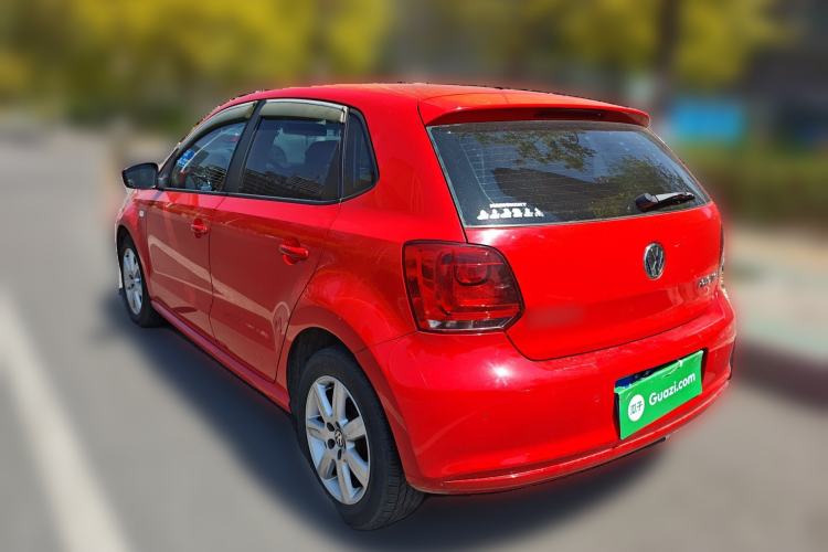 Used Volkswagen Polo 2013 1.6L Automatic Comfort Edition Rear Left 45 Deg