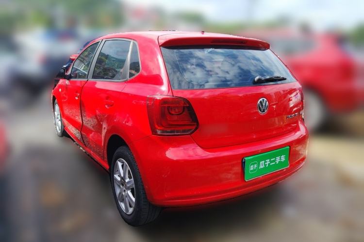 Used Volkswagen Polo 2013 1.6L Automatic Comfort Edition Rear Left 45 Deg