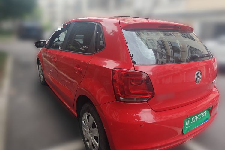 Used Volkswagen Polo 2013 1.4L Manual Fashion Edition Rear Left 45 Deg