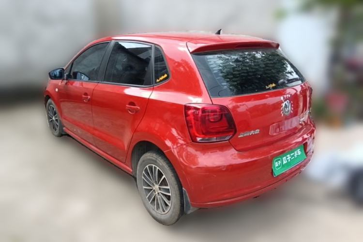 Used Volkswagen Polo 2013 1.4L Manual Fashion Edition Rear Left 45 Deg
