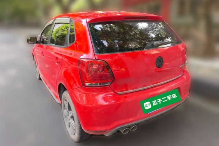 Used Volkswagen Polo 2013 1.6L Manual Comfort Edition Rear Left 45 Deg