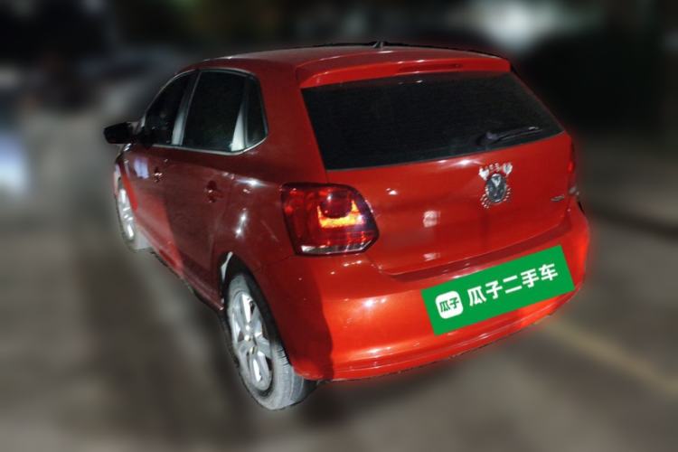 Used Volkswagen Polo 2013 1.6L Automatic Comfort Edition Rear Left 45 Deg