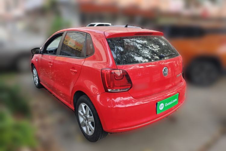 Used Volkswagen Polo 2013 1.6L Automatic Comfort Edition Rear Left 45 Deg