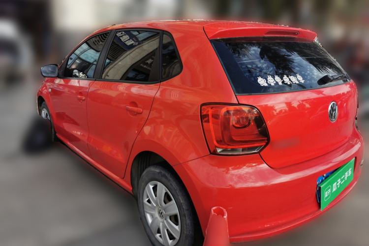 Used Volkswagen Polo 2013 1.4L Manual Fashion Edition Rear Left 45 Deg