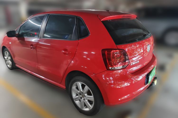 Used Volkswagen Polo 2013 1.4L Manual Comfort Edition Rear Left 45 Deg