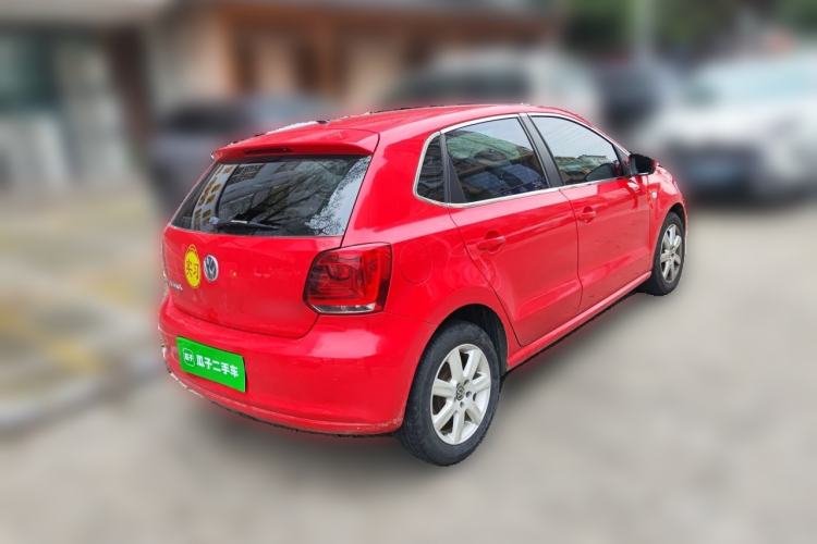 Used Volkswagen Polo 2013 1.6L Automatic Comfort Edition Rear Right 45 Deg
