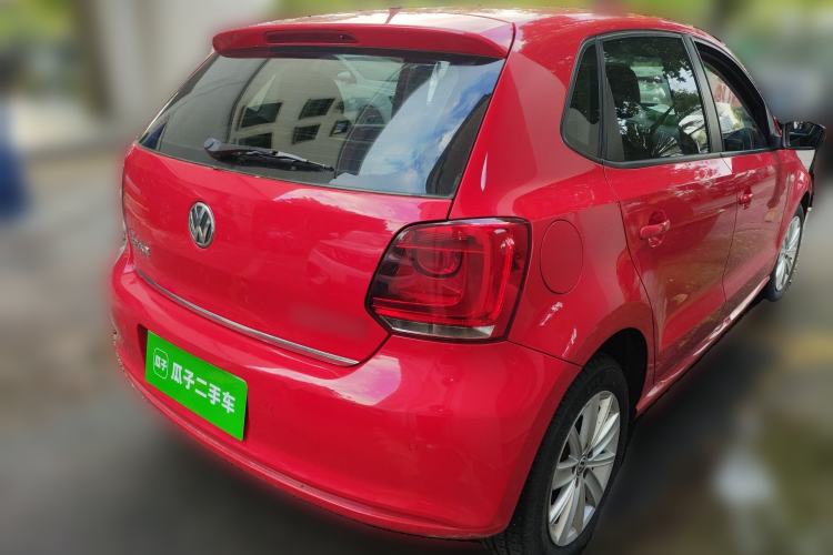 Used Volkswagen Polo 2013 1.6L Automatic Luxury Edition Rear Right 45 Deg