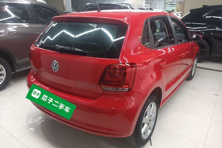Used Volkswagen Polo 2013 1.6L Automatic Comfort Edition Rear Right 45 Deg