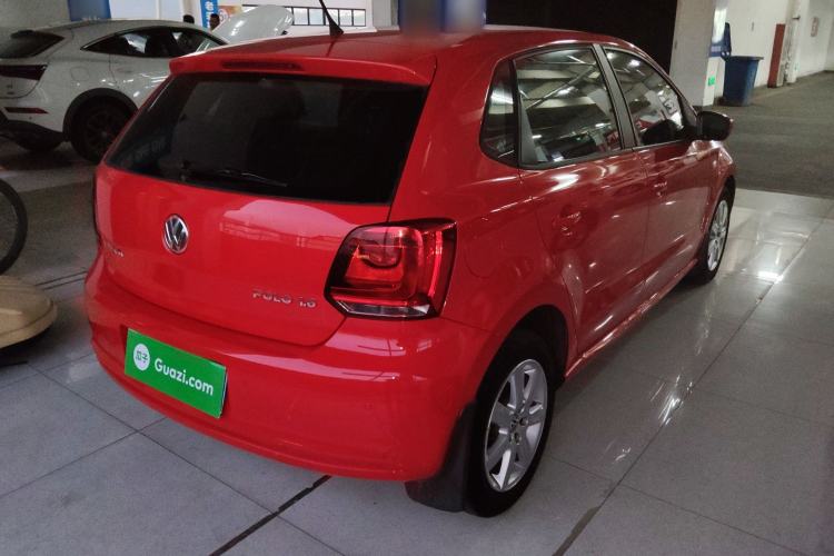 Used Volkswagen Polo 2013 1.6L Automatic Comfort Edition Rear Right 45 Deg