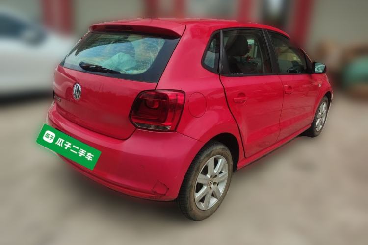 Used Volkswagen Polo 2013 1.6L Automatic Comfort Edition Rear Right 45 Deg