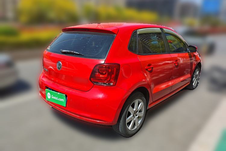 Used Volkswagen Polo 2013 1.6L Automatic Comfort Edition Rear Right 45 Deg