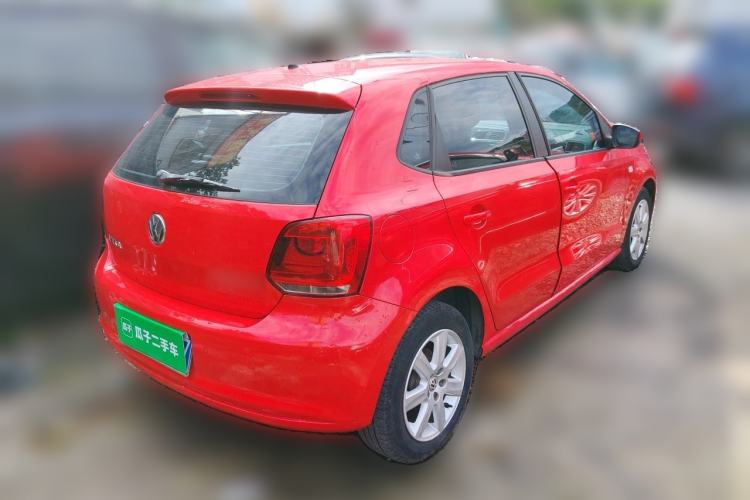 Used Volkswagen Polo 2013 1.6L Automatic Comfort Edition Rear Right 45 Deg