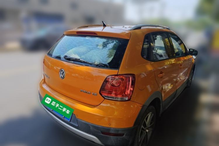 Used Volkswagen Polo 2013 1.6L Automatic Comfort Edition Rear Right 45 Deg