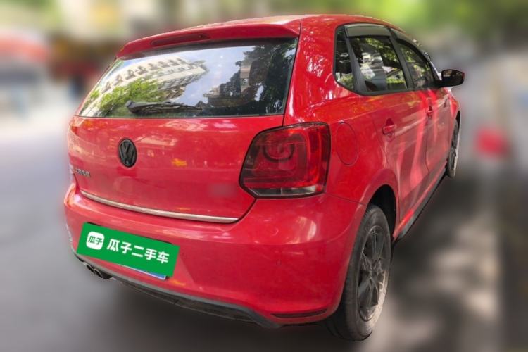 Used Volkswagen Polo 2013 1.6L Manual Comfort Edition Rear Right 45 Deg