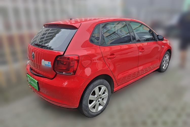 Used Volkswagen Polo 2013 1.6L Automatic Comfort Edition Rear Right 45 Deg