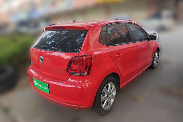Used Volkswagen Polo 2013 1.6L Automatic Comfort Edition Rear Right 45 Deg