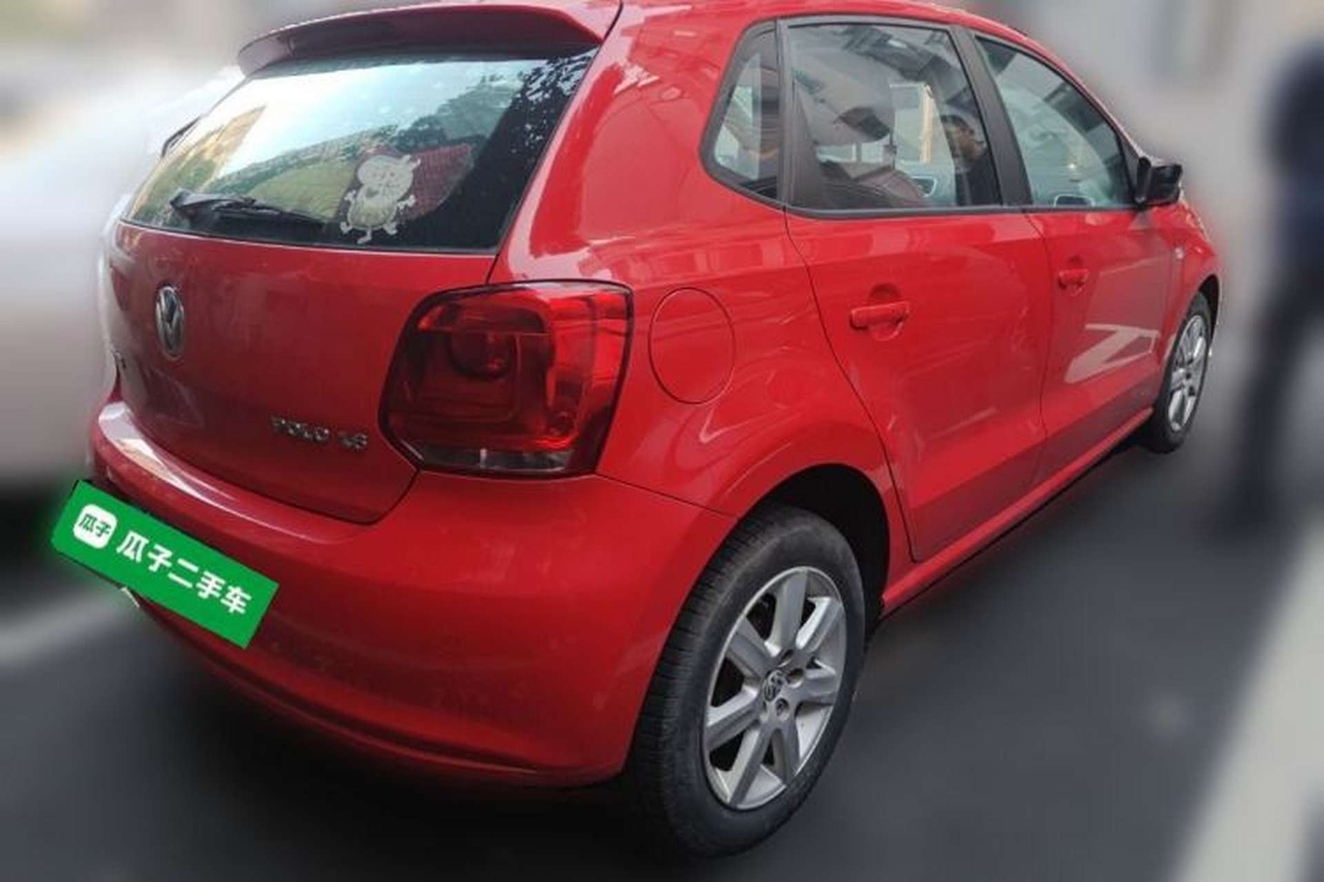 Used Volkswagen Polo 2013 1.6L Automatic Comfort Edition Rear Right 45 Deg