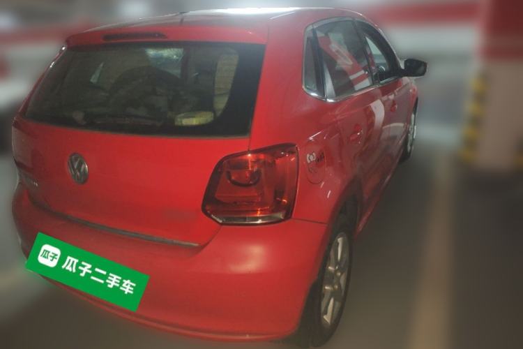 Used Volkswagen Polo 2013 1.4L Automatic Comfort Edition Rear Right 45 Deg