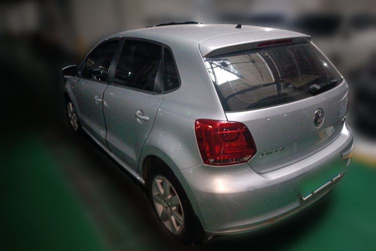 Used Volkswagen Polo 2013 1.4L Manual Comfort Edition Rear Left 45 Deg