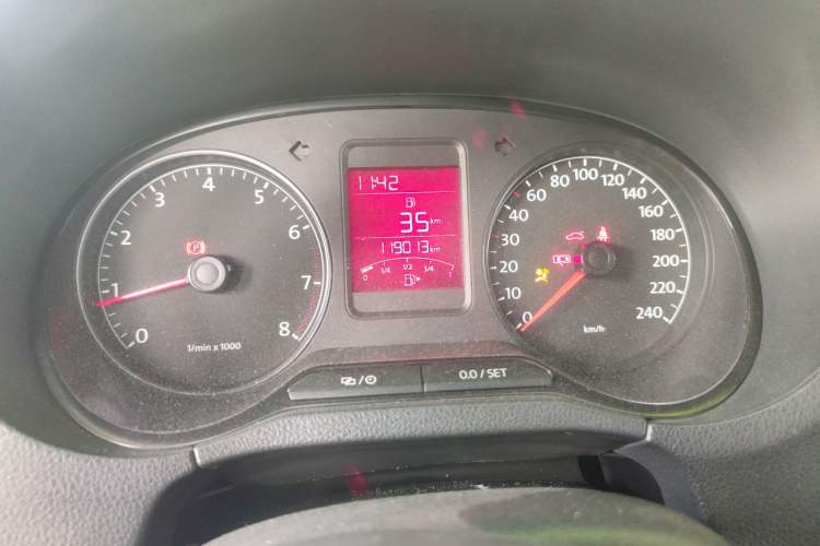 Used Volkswagen Polo 2013 1.4L Manual Comfort Edition Instrument Cluster