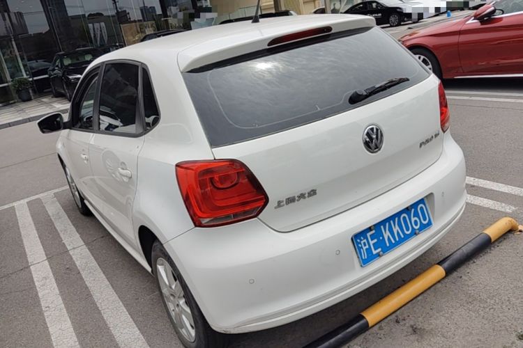 Used Volkswagen Polo 2013 1.6L Automatic Comfort Edition Rear Left 45 Deg