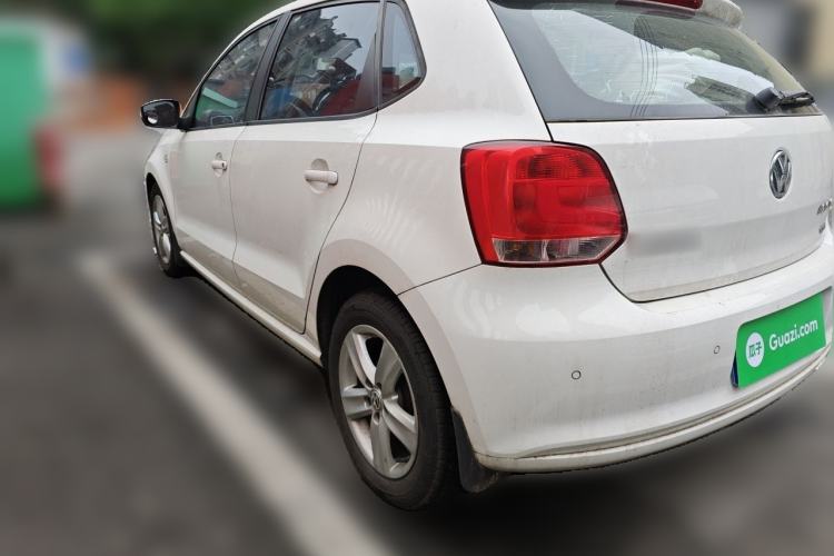 Used Volkswagen Polo 2013 1.6L Automatic Comfort Edition Rear Left 45 Deg