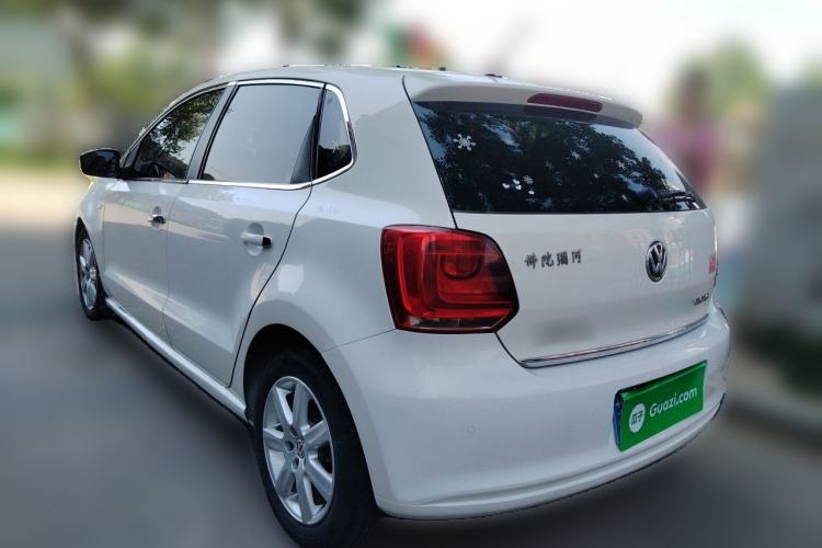 Used Volkswagen Polo 2013 1.6L Automatic Comfort Edition Rear Left 45 Deg