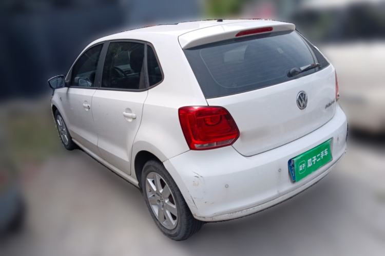 Used Volkswagen Polo 2013 1.6L Manual Comfort Edition Rear Left 45 Deg