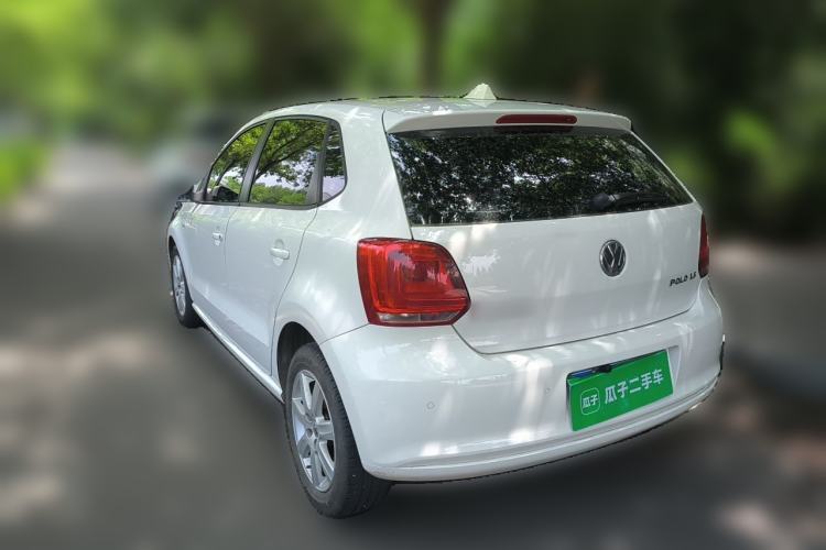 Used Volkswagen Polo 2013 1.6L Automatic Comfort Edition Rear Left 45 Deg