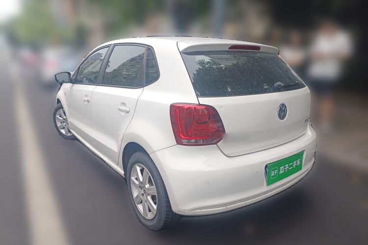Used Volkswagen Polo 2013 1.4L Manual Comfort Edition Rear Left 45 Deg
