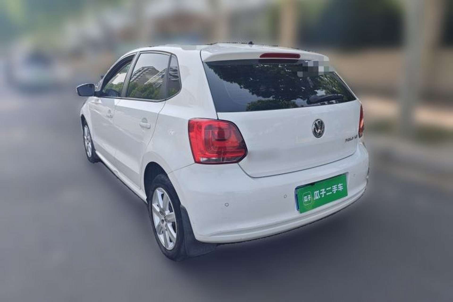Used Volkswagen Polo 2013 1.6L Automatic Comfort Edition Rear Left 45 Deg