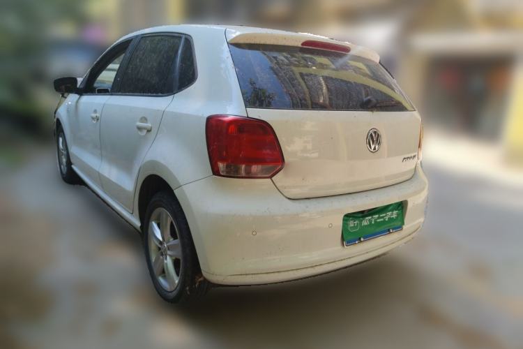 Used Volkswagen Polo 2013 1.6L Manual Comfort Edition Rear Left 45 Deg