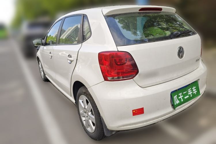 Used Volkswagen Polo 2013 1.6L Automatic Comfort Edition Rear Left 45 Deg