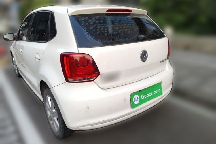 Used Volkswagen Polo 2013 1.6L Automatic Comfort Edition Rear Left 45 Deg